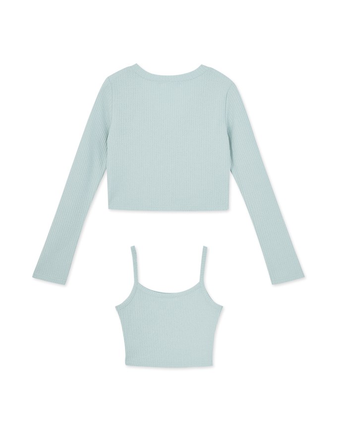 Two Piece Long Sleeve Top