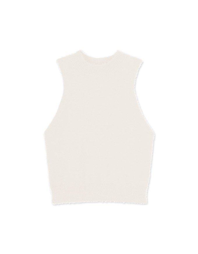 Plush Knit Crop Tank Top