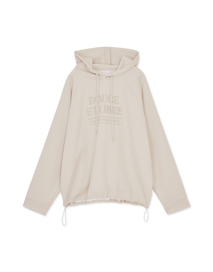 【MEIGO's Design】 Oversized Embroidered Thick Hoodie (Male)