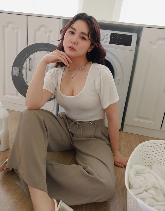 Draped Drawstring Pleated High Waisted Wide Pants Culottes