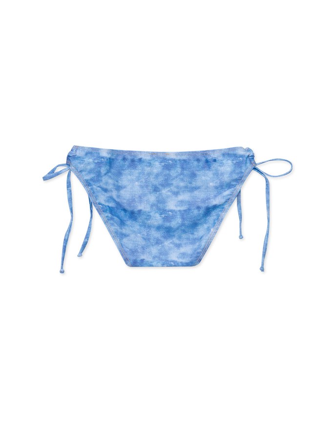 【TIFFANY】American Denim Jeans Side Tie Strap Bikini Bottom