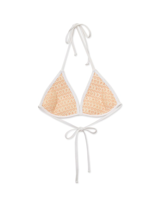 【DOUBLE PUSH】 Ultimate Argyle Plaid Single Tie Strap Bikini