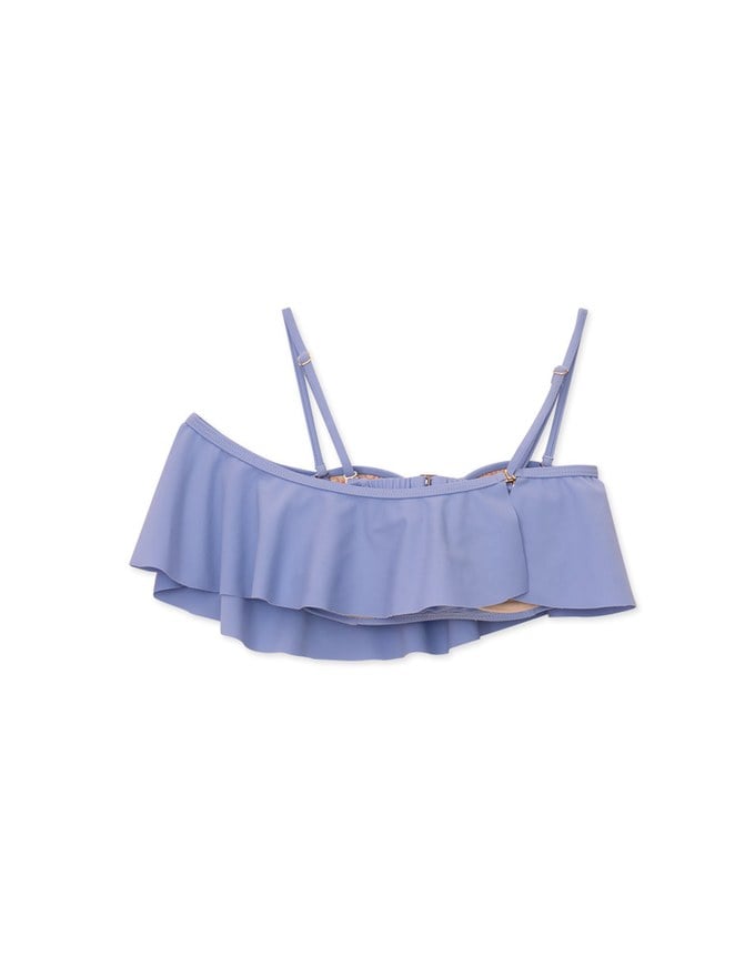 【PUSH UP】Multiway Elegant Ruffled Tube Bikini