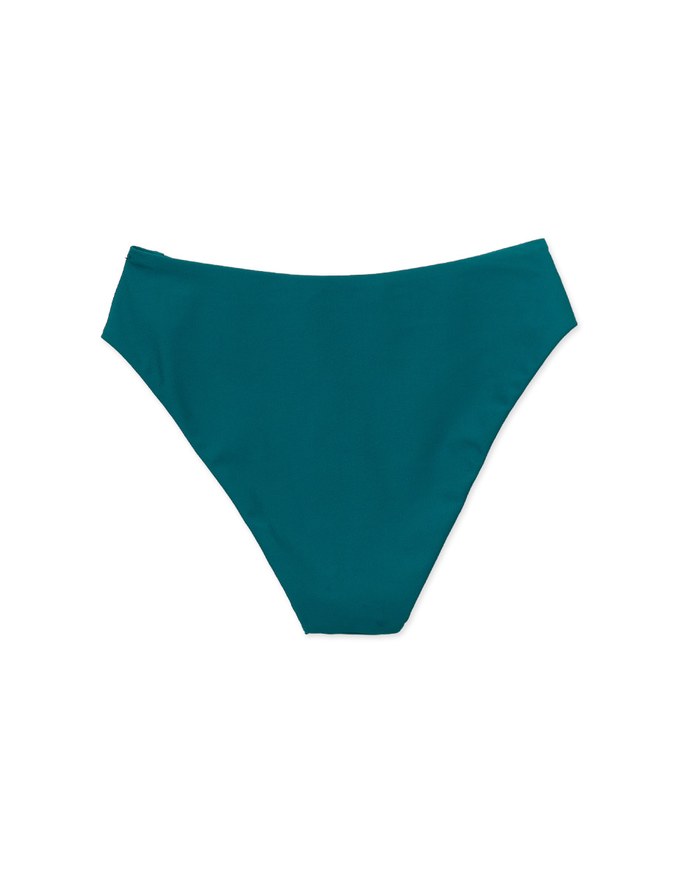 Asymmetrical Ruched Bikini Bottom