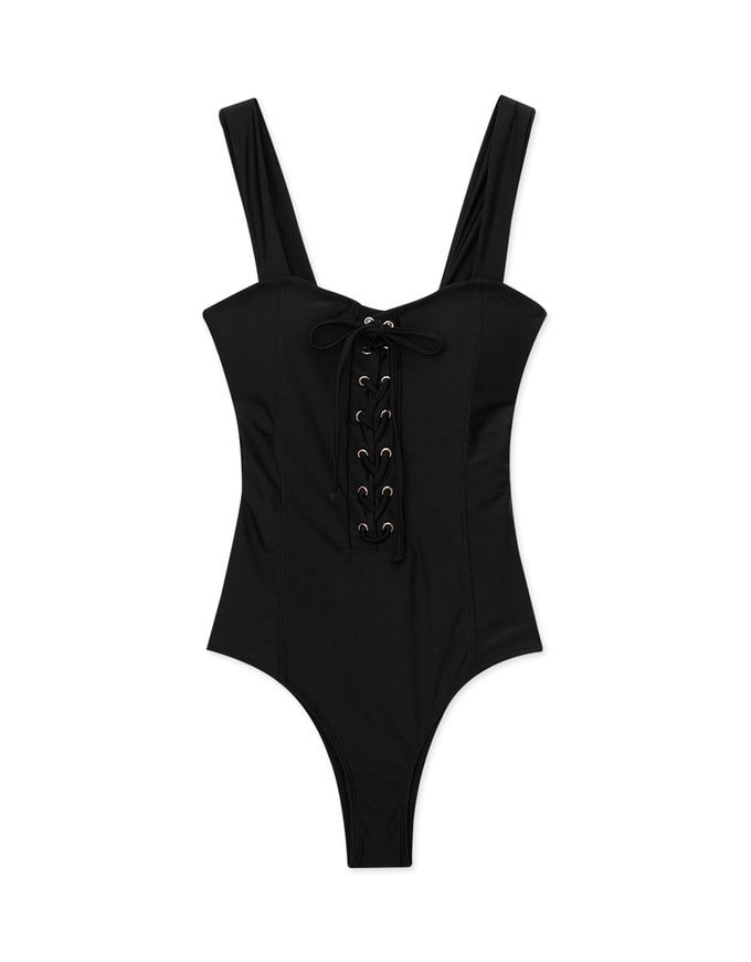 【TIFFANY】Barbie Shaping Corset One-Piece Swimsuit ( Push In )