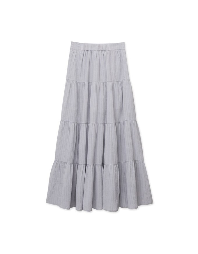 Bohemian Boho Style Knit Long Skirt