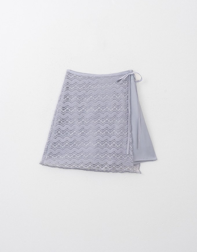 Layered Lace Mini Skirt ( Skorts with Under-shorts)