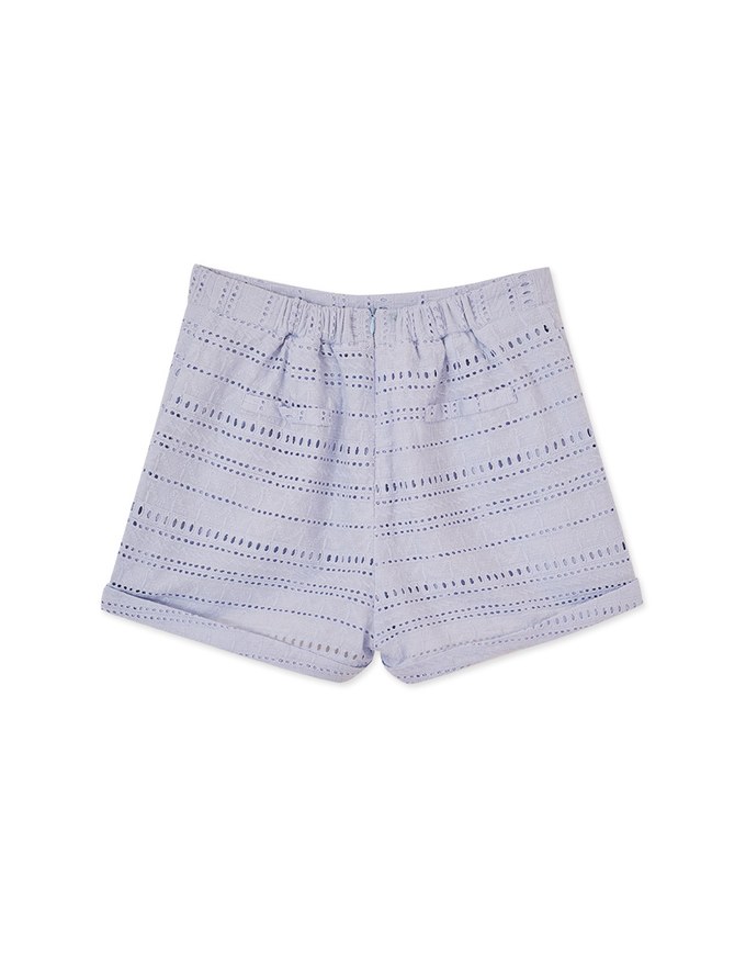 Comfortable Cotton Embroidered Shorts