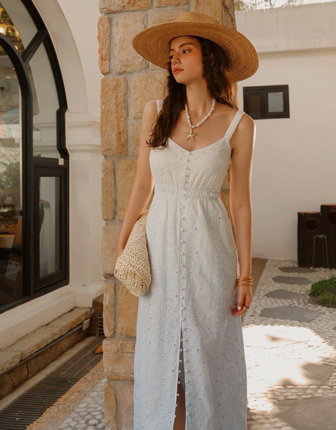 Ombre Lace Maxi Dress