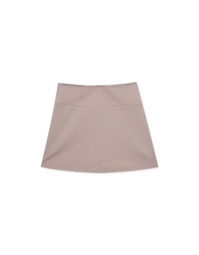 AIRY HOURGLASS High Waisted Slit Skort