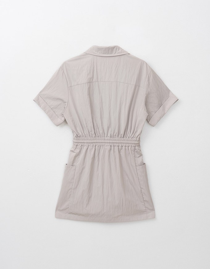 Cargo Shirt Mini Dress