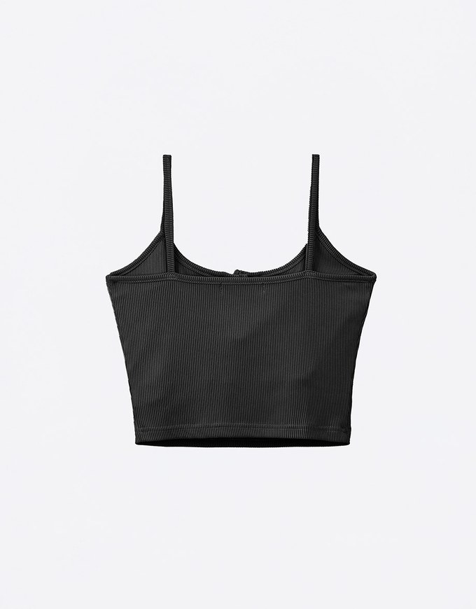 Cooling Lightweight Ribbed Cami Padded Top