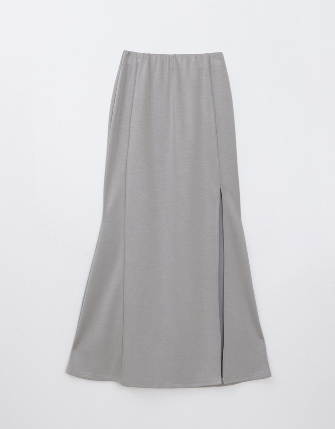 AIRY HOURGLASS Split Hem Maxi Skirt