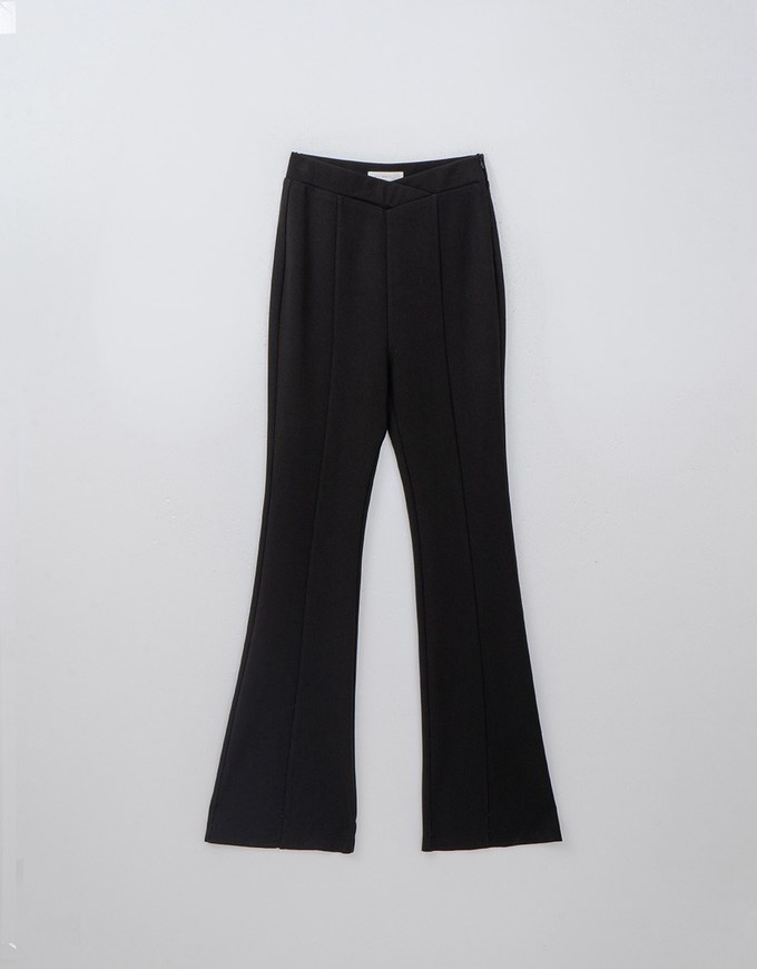 V Shaped Slimming High Waist Long Pants