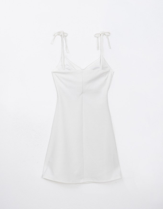 AIRY HOURGLASS Front Ruched Cami Mini Dress