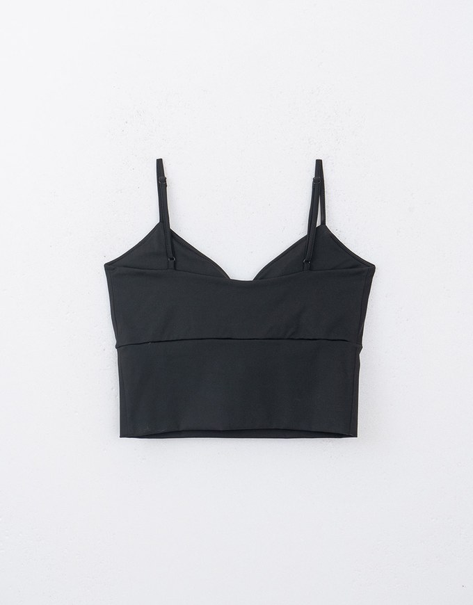 V Neck Comfortable Thin Strap Cami Bra Top