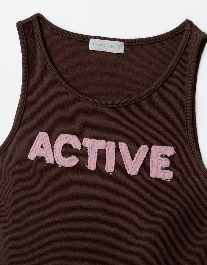 ACTIVE Ribbed Tank Top