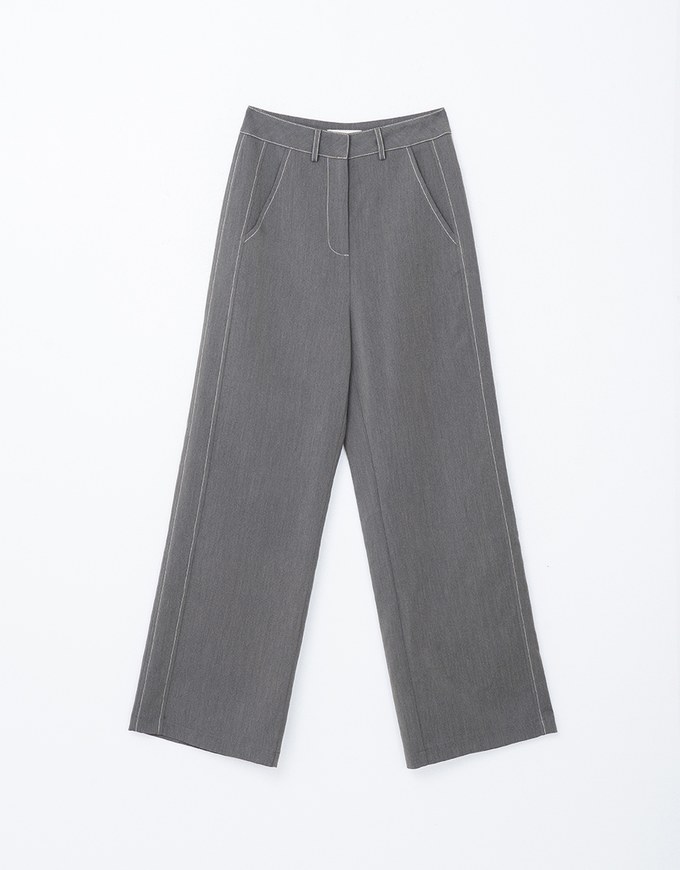 Chic Concealed Placket High Waisted Wide Pants Culottes