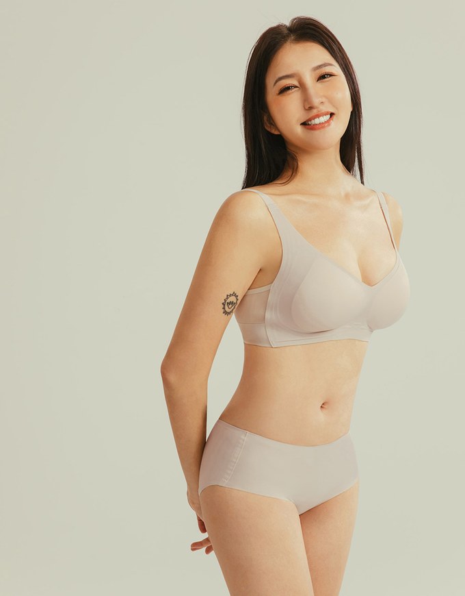 Soufflé Bare Sensation Mesh Wireless Bra