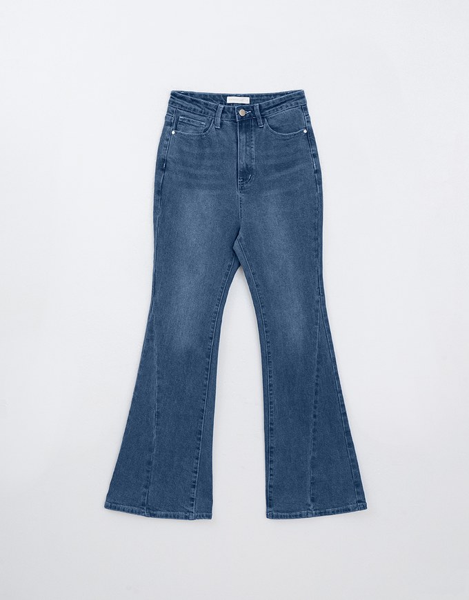 Basic Skinny Jeans Denim Flared Trousers