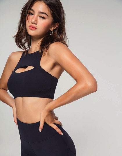 Hollow Sports Bra (With Padding)