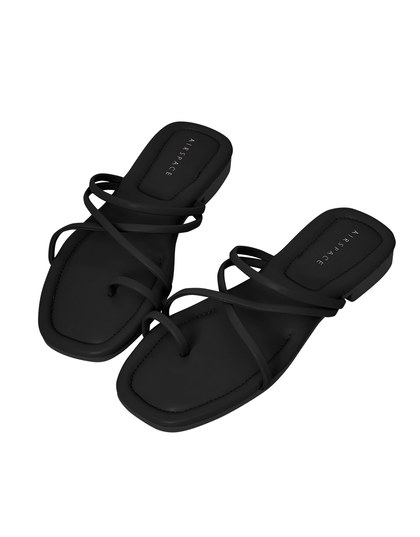 All-Match Soft Q-Line Slip-On Flat Sandals