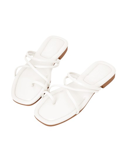 All-Match Soft Q-Line Slip-On Flat Sandals