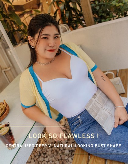 Extreme Push Up Side Grab Wrinkle Bra Top