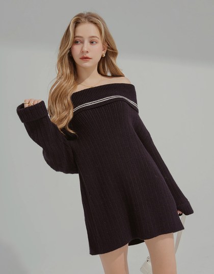 Tube Knitted Long Top