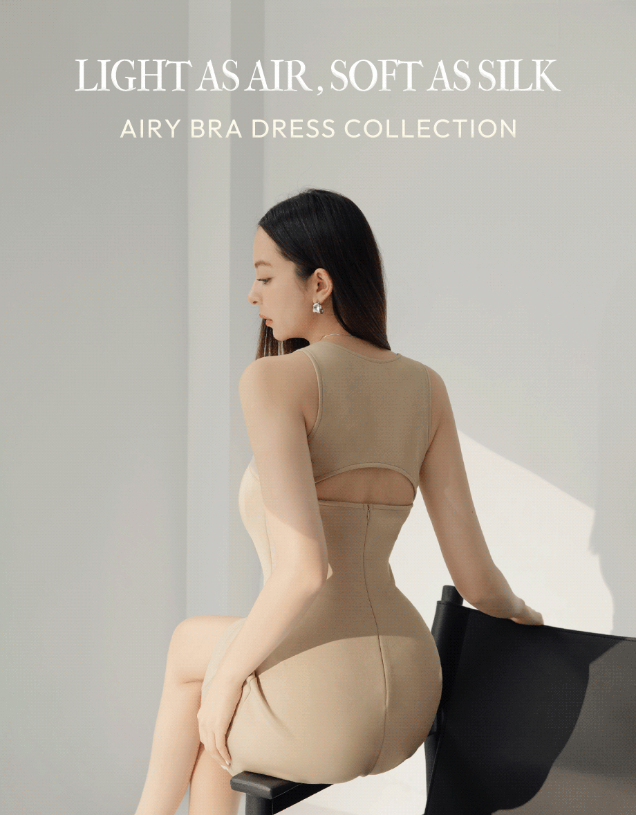 AIRY BRA DRESS Low Back Mini Dress