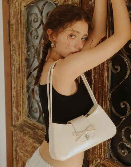 French Bow Shoulder Bag