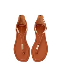 Bohemian Y-Shaped Strap Flat Sandals