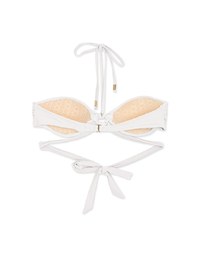 2Way Ring-Embellished Bikini Top