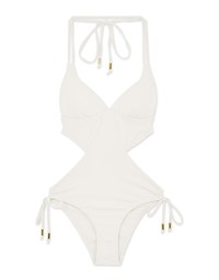 【EXTRA BODICE LENGTH】 Double Strap One Piece Swimsuit Bikini For Tall Girls
