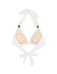 Ruched Accessories Straps Bikini Top (Thick Padded)