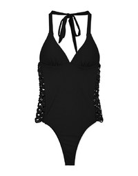 Sensual Side-Hollow Braided Swimsuit (Thick Padded)