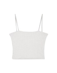 Elevated Detailing Cami Crop Top (With Padding)