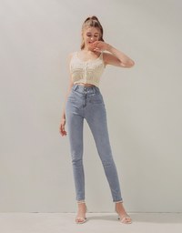 Petite Girl- Breezy Cooling No Filter Denim Jeans Pants