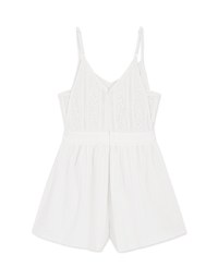 Très Chic EmbroideredPlaysuit