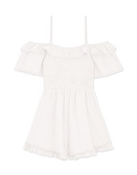 2Way Frilly Ruffled Playsuit