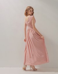 Classy Grecian Maxi Dress (With Sewn-In Paddings)