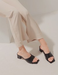 Retro Block-Heeled Sandals
