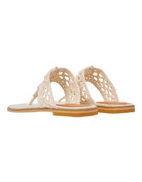 Bohème Knit Slip-On Sandals