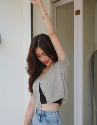 Fine Knit Crop Top