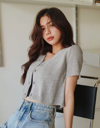 Fine Knit Crop Top