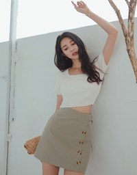 Beyond Basic Knitted Crop Top
