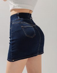 No Filter Shape-Up Slimming Denim Jeans Skorts 2.0 (With Butt Padding)