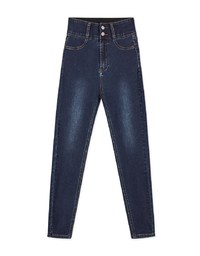 Regular Height- No Filter Shape-Up Slimming Skinny-Fit Denim Jeans Pants 2.0 (With Butt Padding)