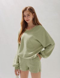 Soft Grunge Sweater & Short Set Wear