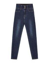 No Filter Shape-Up Slimming Skinny-Fit Denim Pants 2.0 (With Butt Padding)